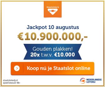 wat kost staatslot|Staatsloterij trekking 10 september .